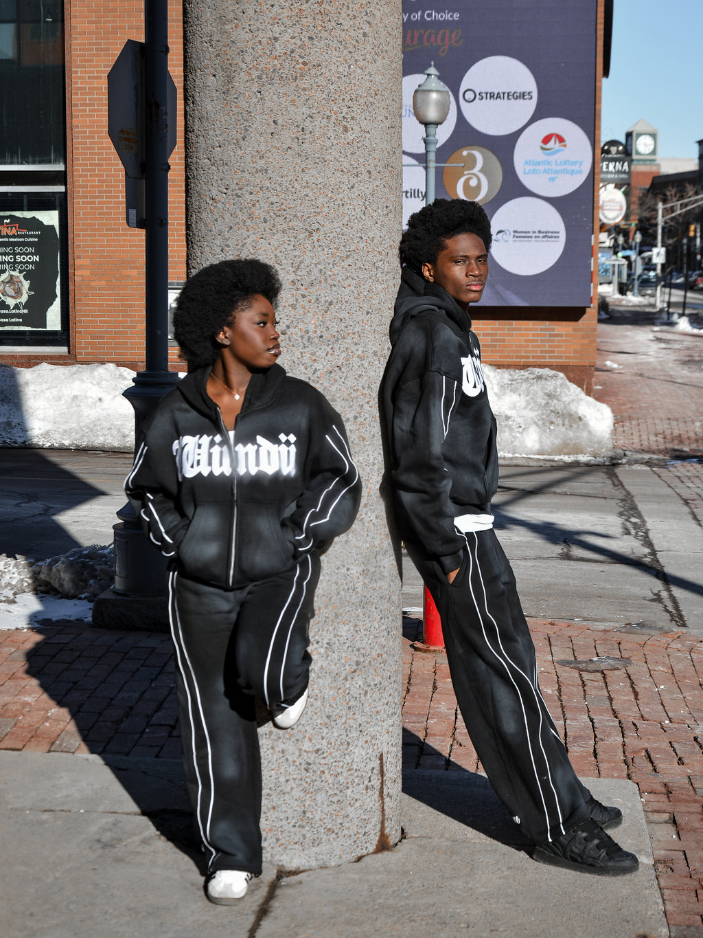 OTG Black sweatpants